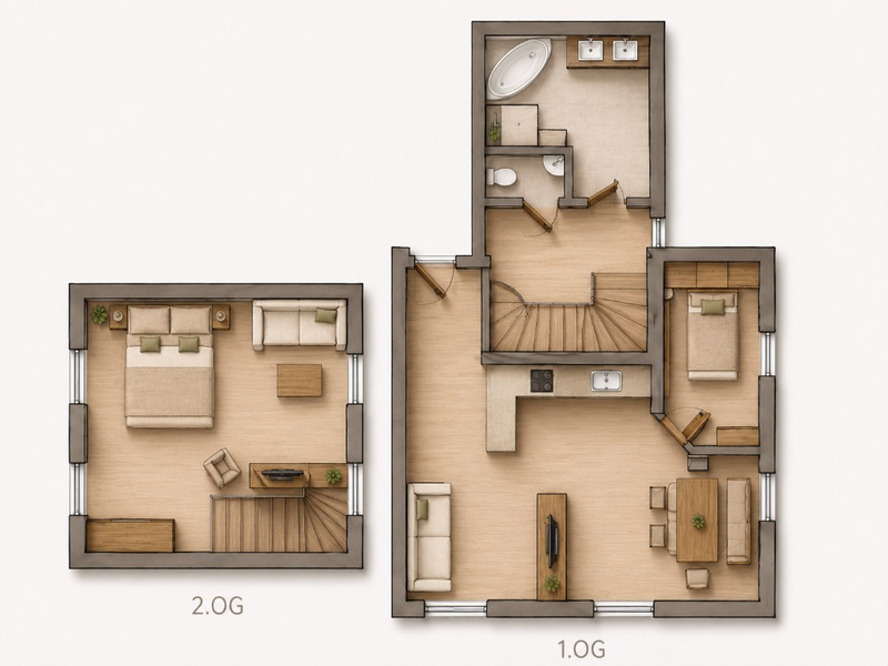 Grundriss Vorderhorn
