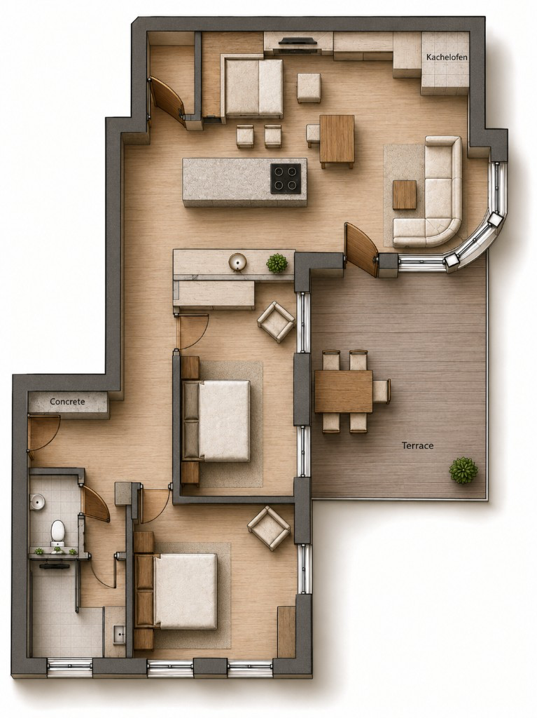 Grundriss Schihörndl