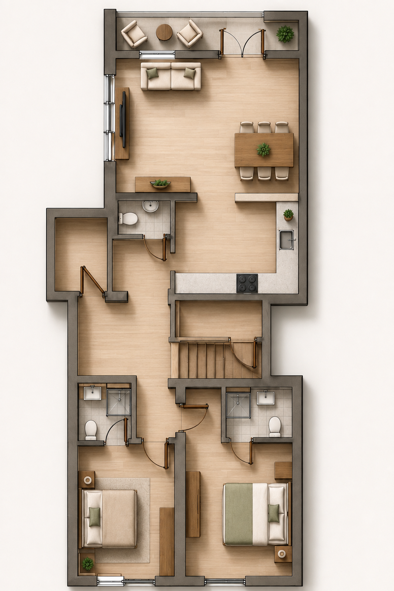 Grundriss Lärchhörndl